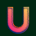 矢量发抖字母