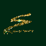 矢量金属花纹字体