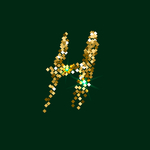 矢量金属花纹字体