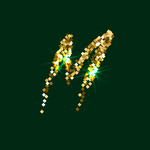 矢量金属花纹字体