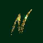 矢量金属花纹字体