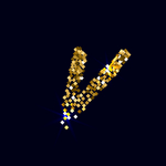 矢量金属花纹字体
