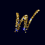 矢量金属花纹字体
