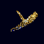 矢量金属花纹字母