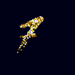 矢量金属花纹字母