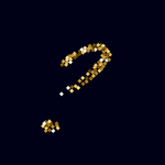 矢量金属花纹字母
