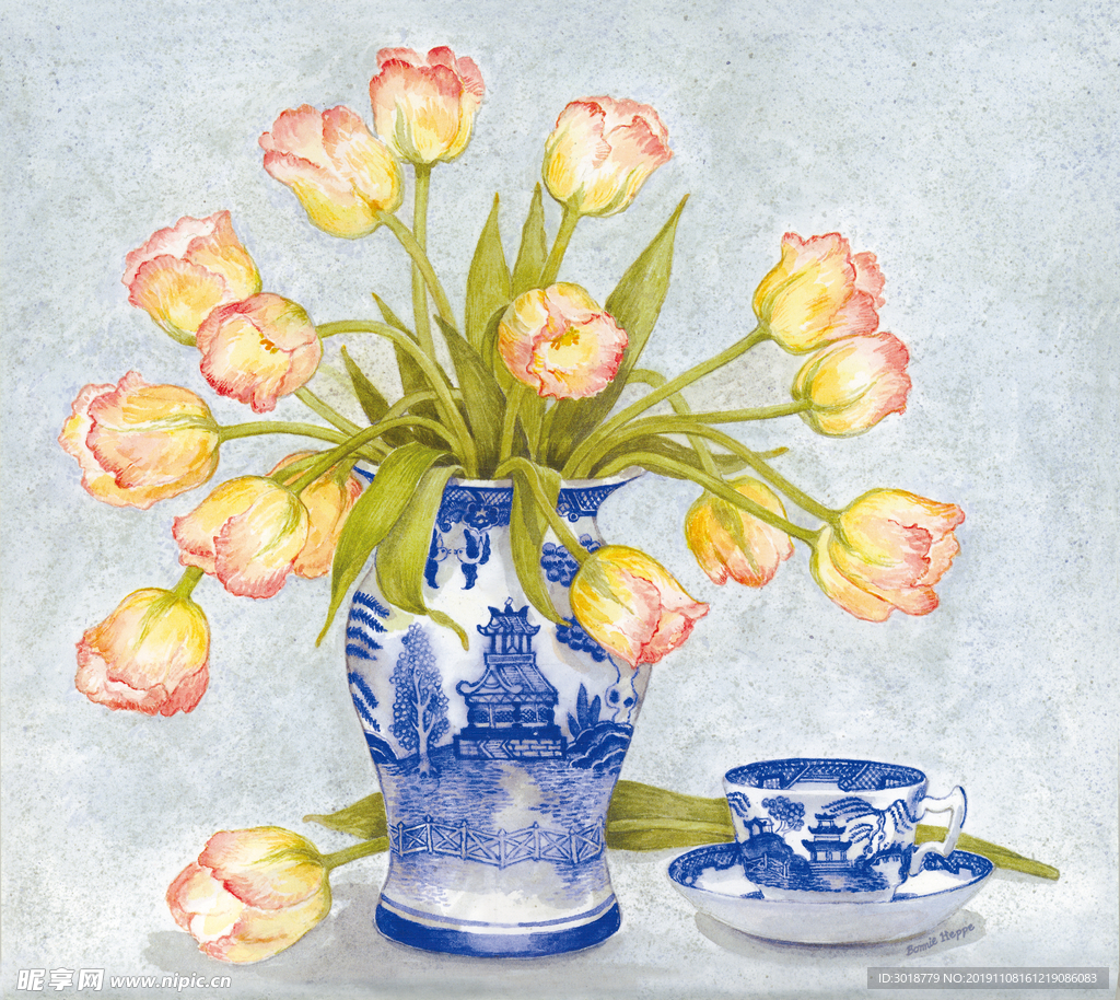 花卉装饰画