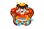 新年卡通福娃