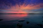 海边晚霞