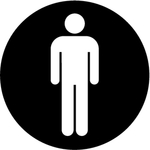 洗手间标志
