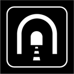 前方隧道