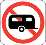 禁止拖车