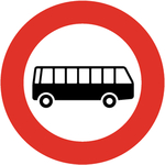 公交车道