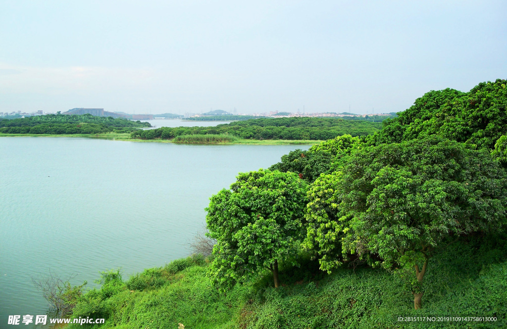 松山湖风景 漂亮风景 湖色风光