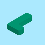 矢量立体字母