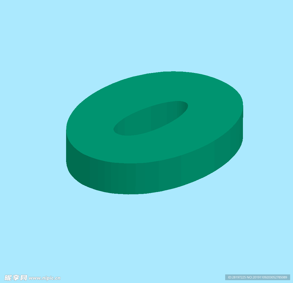 矢量立体字母