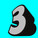 矢量立体字母