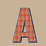 矢量布纹字