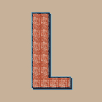 矢量布纹字