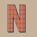 矢量布纹字