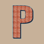 矢量布纹字