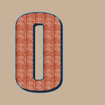 矢量布纹字