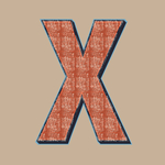 矢量布纹字