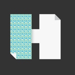 矢量折纸字母