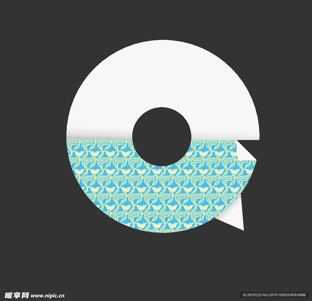 矢量折纸字母