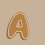 矢量可爱字母