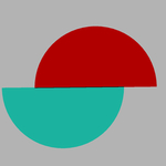 矢量彩色字母