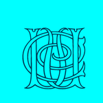 矢量花纹字母