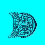 欧式花纹字母
