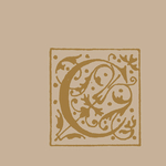 矢量欧式花纹字母