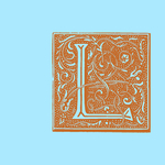矢量欧式花纹字母