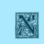 欧式花纹字母