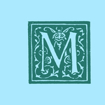 矢量欧式花纹字母