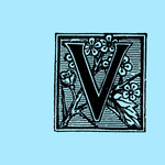 矢量欧式花纹字母