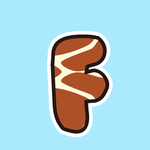 矢量鹿纹字母