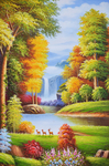 背景墙 壁画 背景图 立体背景