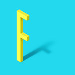 金属字 立体 银色 金色 字体