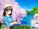 彩色人物动漫插画背景