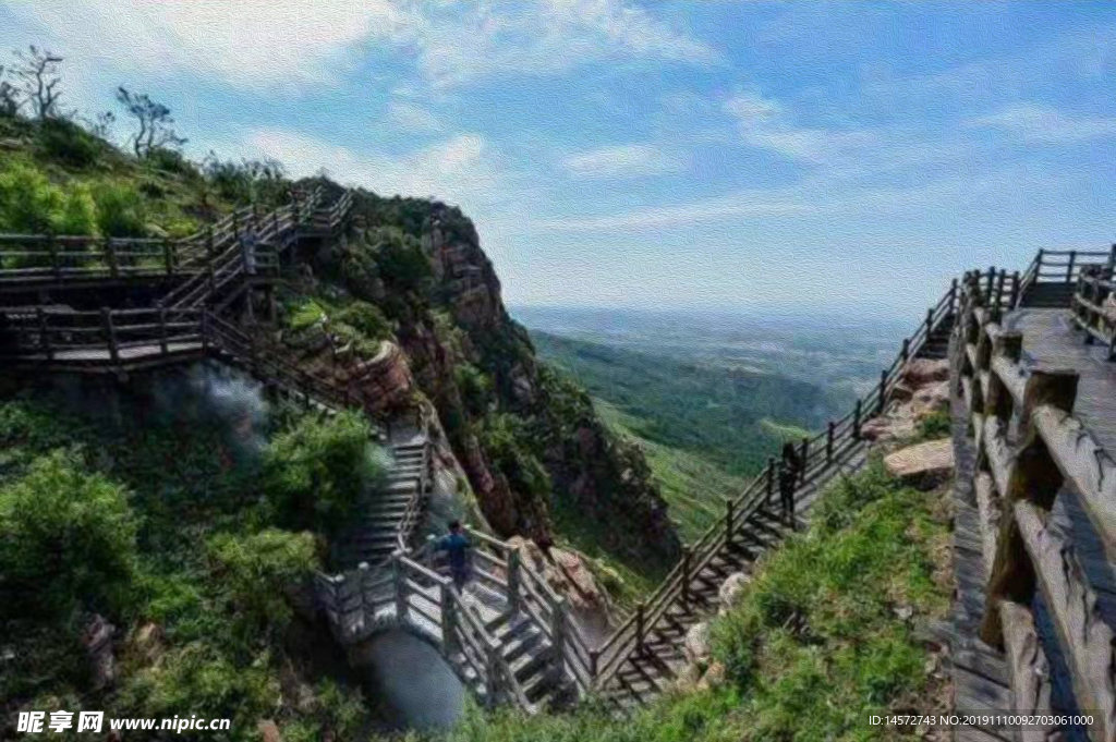 万安山景区风景图