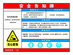 安全告知牌 安全牌