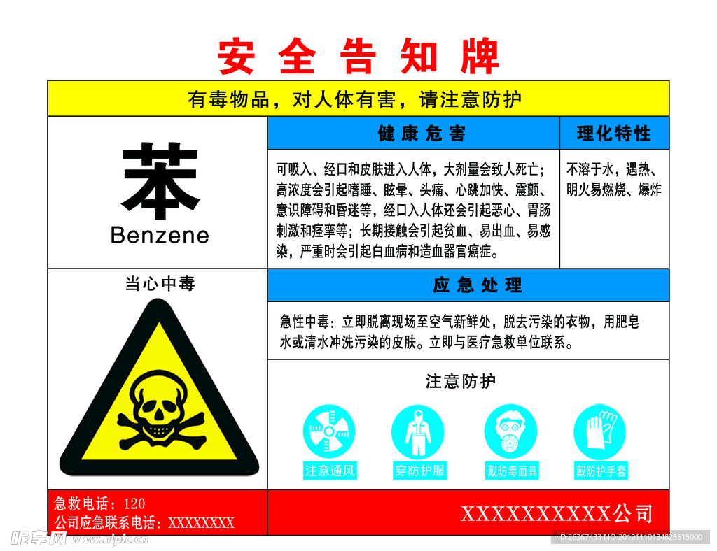 安全告知牌 安全牌
