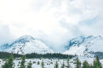 雪山美景