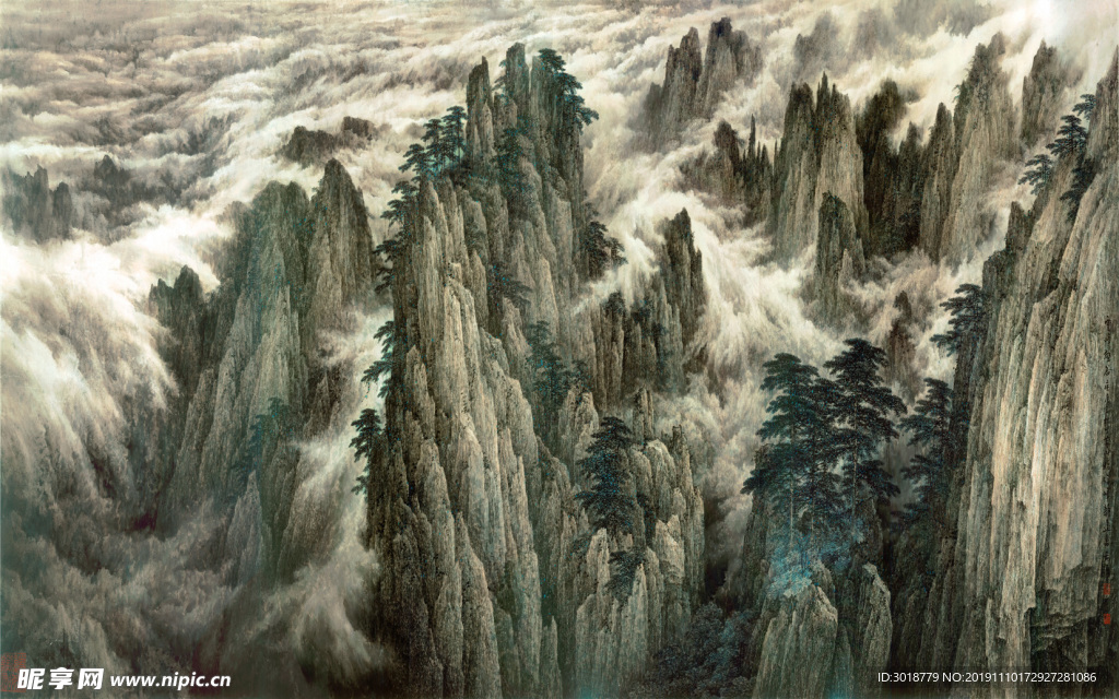 山水画