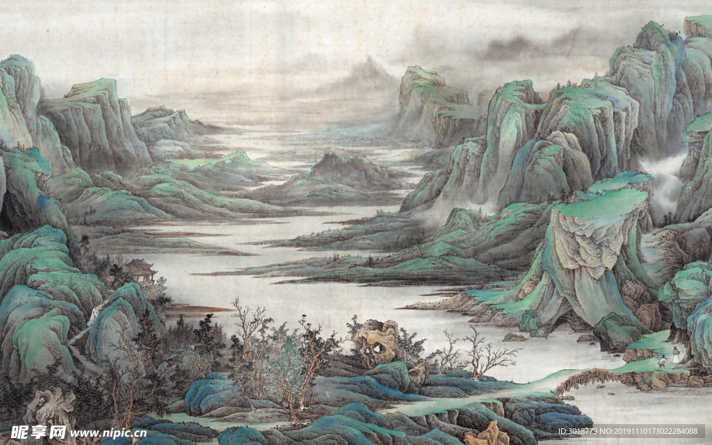 山水画