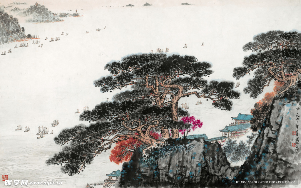 山水画