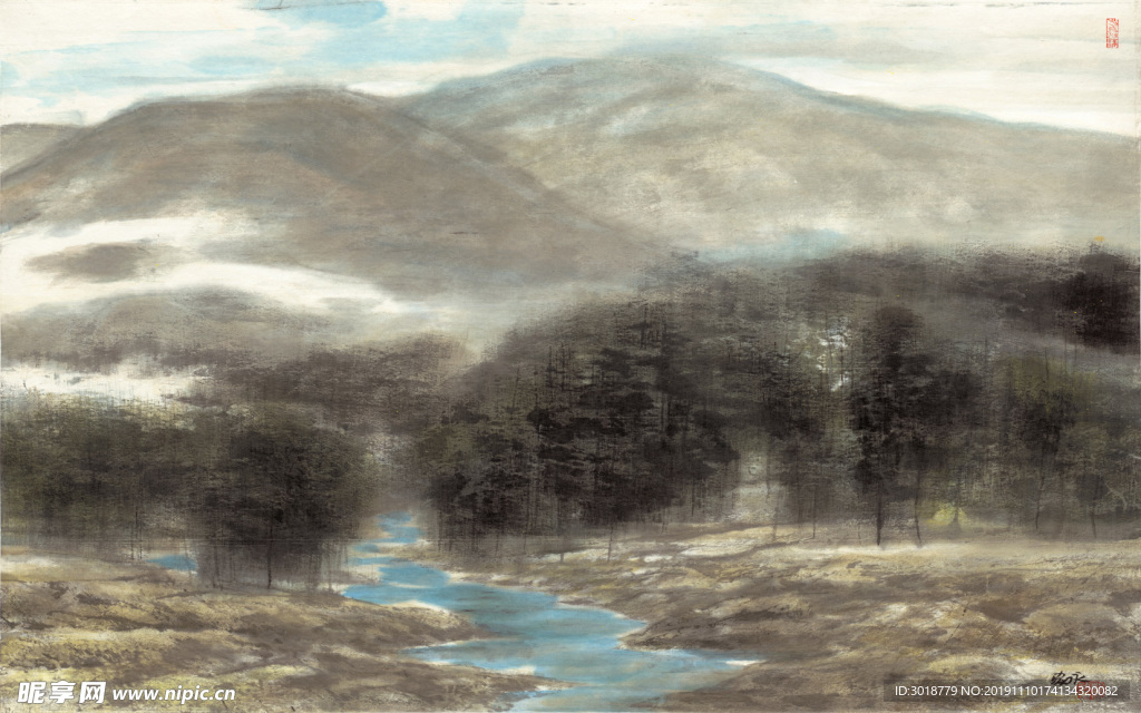 水墨山水